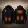 WARMCO Premium Heated Hoodie - Premium warmth without the bulky layers